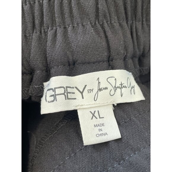 GREY by Jhoan Sebastian Grey Pull-on Wide Leg Trouser Pant Size XL Office Career - Picture 2 of 5